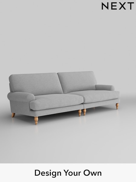 Tweedy Blend Easy Clean/Light Silver Grey Erin Deep Relaxed Sit (W44183) | £1,375