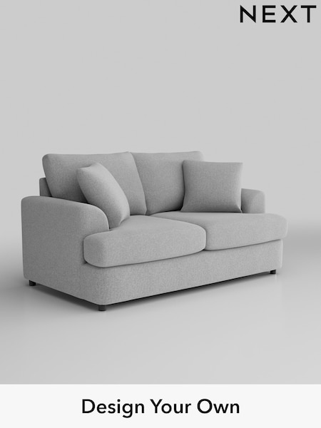 Tweedy Blend Easy Clean/Light Silver Grey Parker Platform (W44184) | £1,050