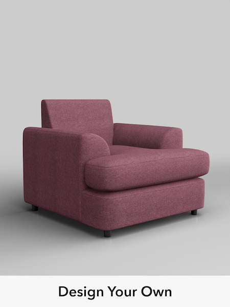 Tweedy Blend Easy Clean/Mid Mulberry Purple Parker Platform (W44186) | £775