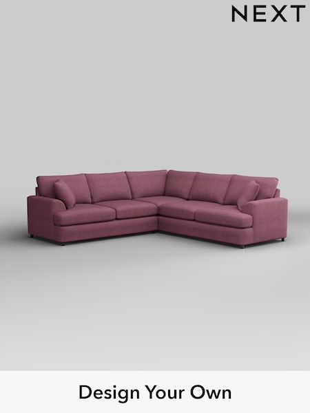 Tweedy Blend Easy Clean/Mid Mulberry Purple Parker Platform (W44186) | £2,575