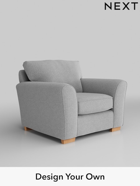 Tweedy Blend Easy Clean/Light Silver Grey Michigan Ii (W44192) | £525