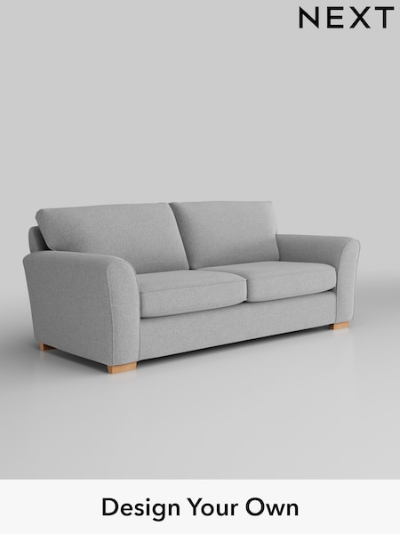 Tweedy Blend Easy Clean/Light Silver Grey Michigan Ii (W44192) | £975