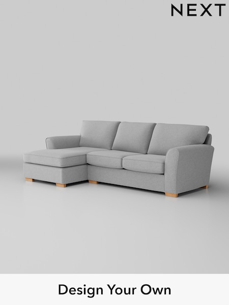 Tweedy Blend Easy Clean/Light Silver Grey Michigan Ii (W44192) | £1,425