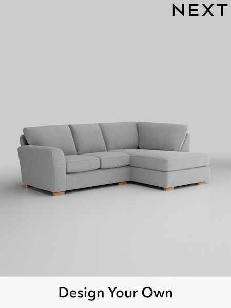 Tweedy Blend Easy Clean/Light Silver Grey Michigan Ii (W44192) | £1,350