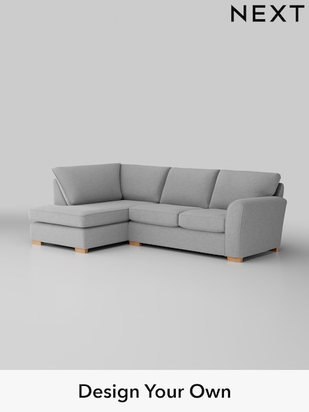 Tweedy Blend Easy Clean/Light Silver Grey Michigan Ii (W44192) | £1,450