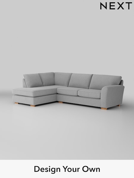 Tweedy Blend Easy Clean/Light Silver Grey Michigan Ii (W44192) | £1,550