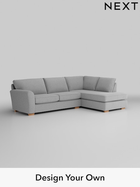 Tweedy Blend Easy Clean/Light Silver Grey Michigan Ii (W44192) | £1,550