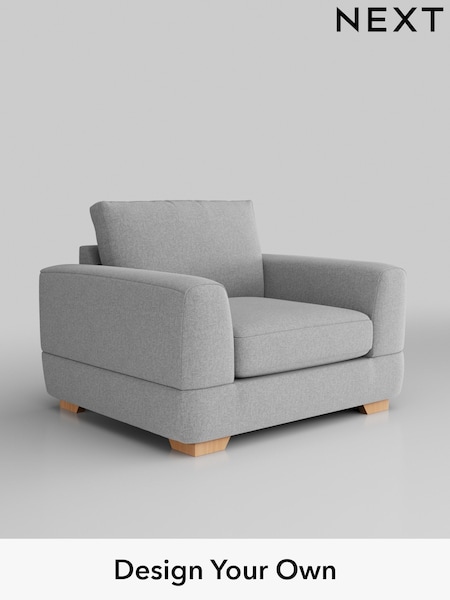 Tweedy Blend Easy Clean/Light Silver Grey Clayton (W44193) | £750