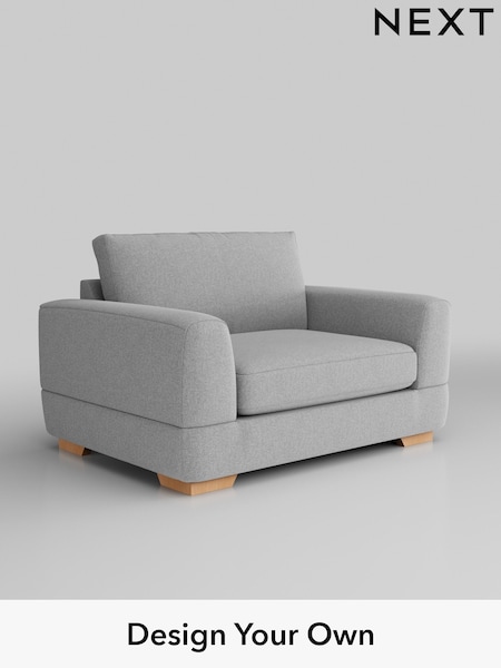 Tweedy Blend Easy Clean/Light Silver Grey Clayton (W44193) | £850