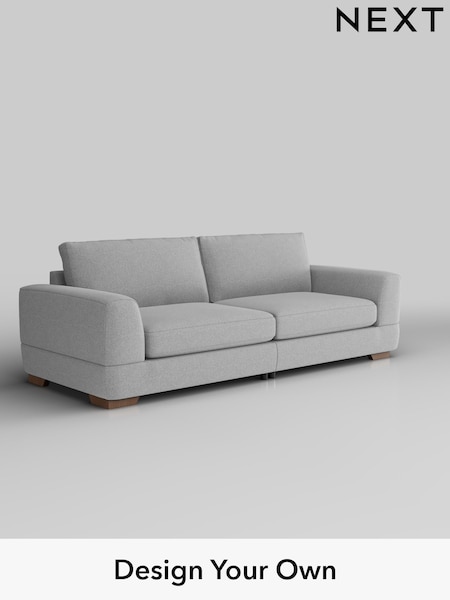 Tweedy Blend Easy Clean/Light Silver Grey Clayton (W44193) | £1,325