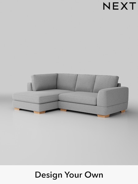 Tweedy Blend Easy Clean/Light Silver Grey Clayton (W44193) | £1,625