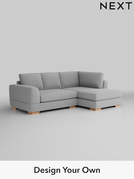 Tweedy Blend Easy Clean/Light Silver Grey Clayton (W44193) | £1,625