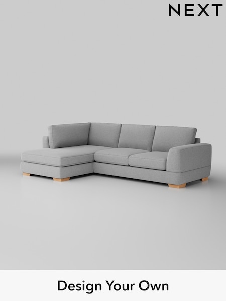 Tweedy Blend Easy Clean/Light Silver Grey Clayton (W44193) | £1,725