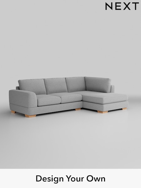 Tweedy Blend Easy Clean/Light Silver Grey Clayton (W44193) | £1,725