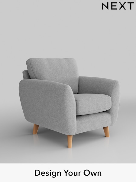 Tweedy Blend Easy Clean/Light Silver Grey Wilson (W44194) | £450