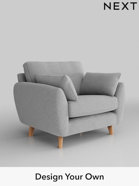 Tweedy Blend Easy Clean/Light Silver Grey Wilson (W44194) | £550