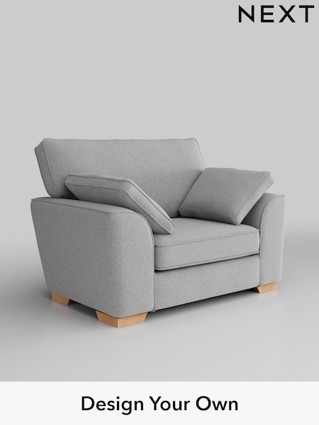 Tweedy Blend Easy Clean/Light Silver Grey Stamford (W44195) | £750