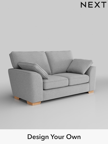 Tweedy Blend Easy Clean/Light Silver Grey Stamford (W44195) | £1,025