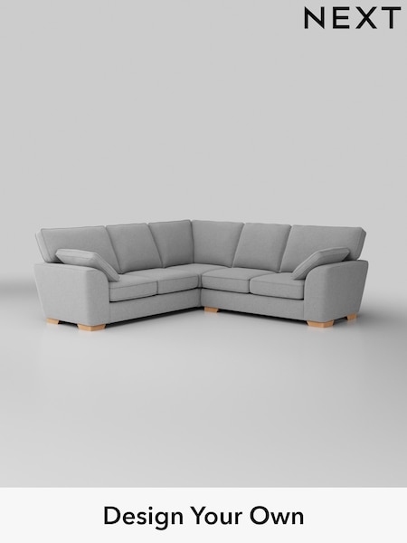 Tweedy Blend Easy Clean/Light Silver Grey Stamford (W44195) | £2,199