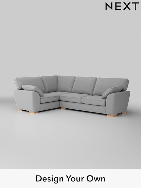 Tweedy Blend Easy Clean/Light Silver Grey Stamford (W44195) | £1,925