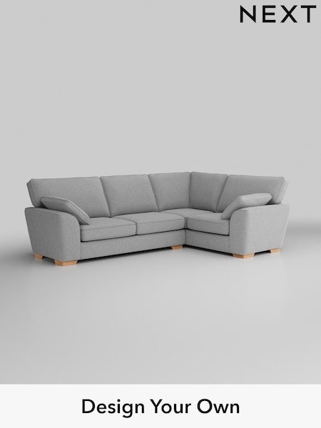 Tweedy Blend Easy Clean/Light Silver Grey Stamford (W44195) | £1,925