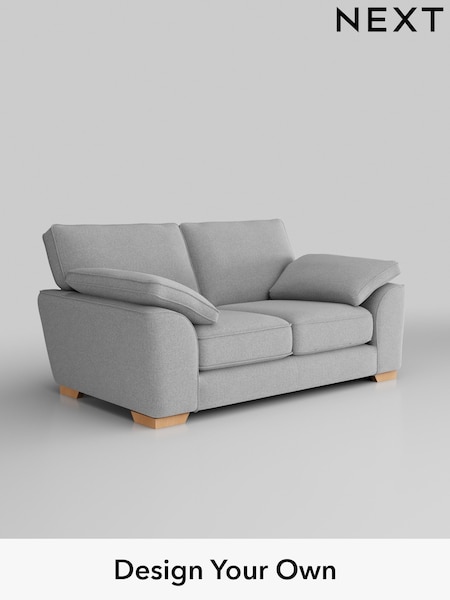 Tweedy Blend Easy Clean/Light Silver Grey Stamford Grand Relaxed Sit (W44196) | £1,499