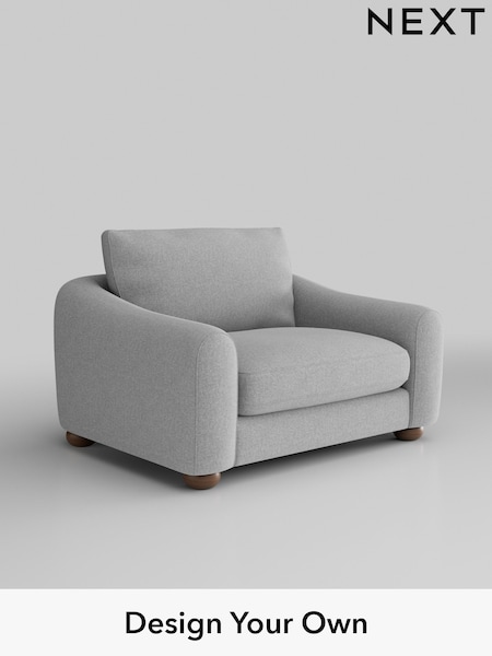 Tweedy Blend Easy Clean/Light Silver Grey Arches (W44198) | £825