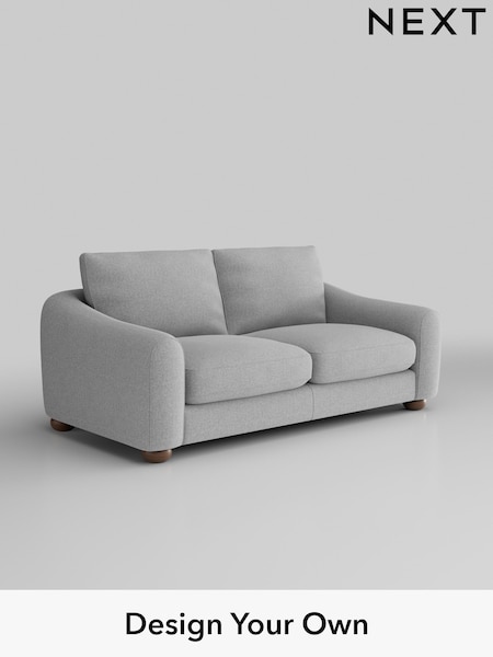 Tweedy Blend Easy Clean/Light Silver Grey Arches (W44198) | £1,125