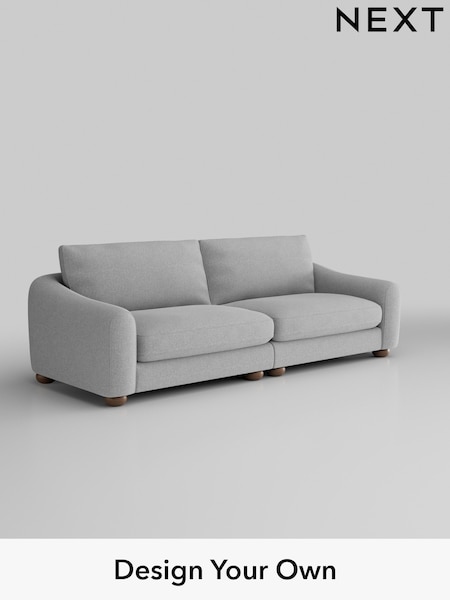 Tweedy Blend Easy Clean/Light Silver Grey Arches (W44198) | £1,325
