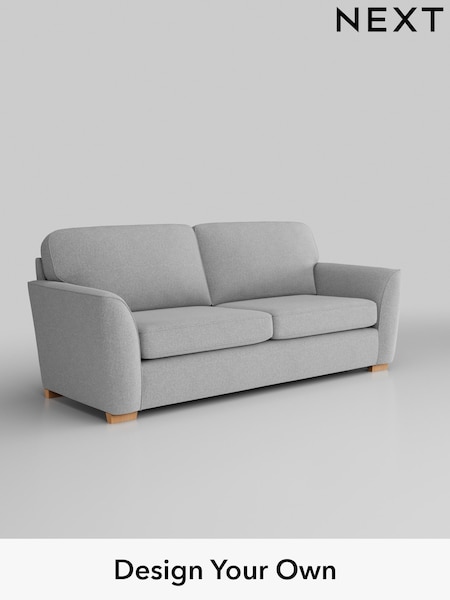 Tweedy Blend Easy Clean/Light Silver Grey Malvern (W44199) | £1,075