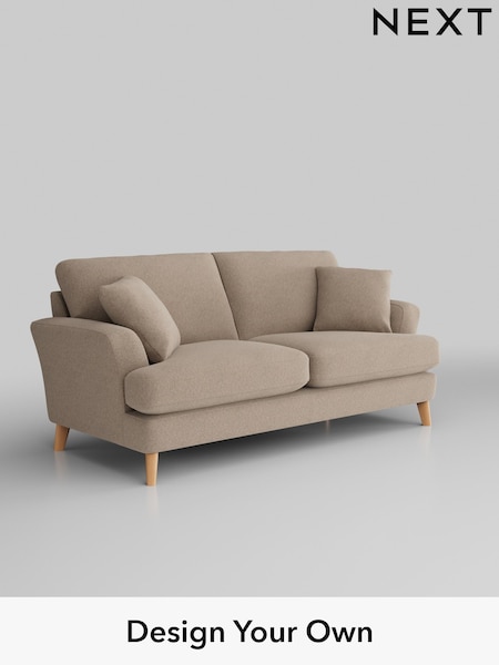 Tweedy Blend Easy Clean/Light Dove Natural Conway Relaxed Sit (W44201) | £1,250