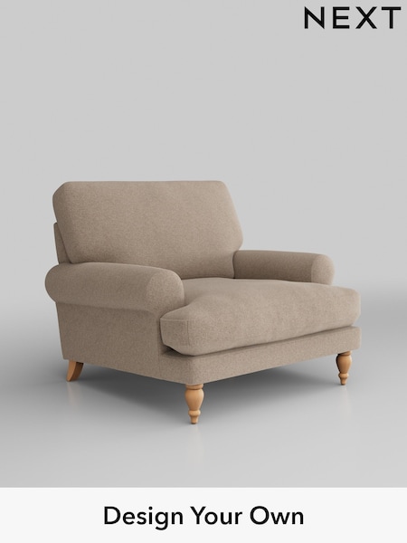 Tweedy Blend Easy Clean/Light Dove Natural Erin Deep Relaxed Sit (W44202) | £775