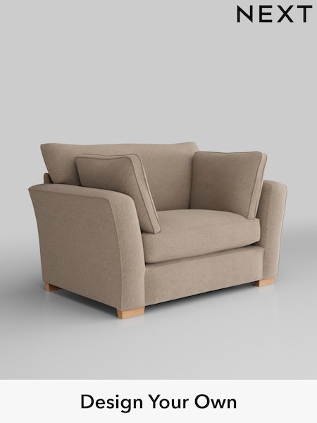 Tweedy Blend Easy Clean/Light Dove Natural Heath Highback (W44208) | £750