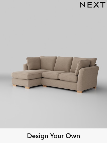 Tweedy Blend Easy Clean/Light Dove Natural Heath Highback (W44208) | £1,750