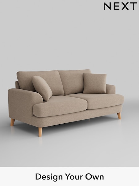 Tweedy Blend Easy Clean/Light Dove Natural Parker (W44209) | £1,250