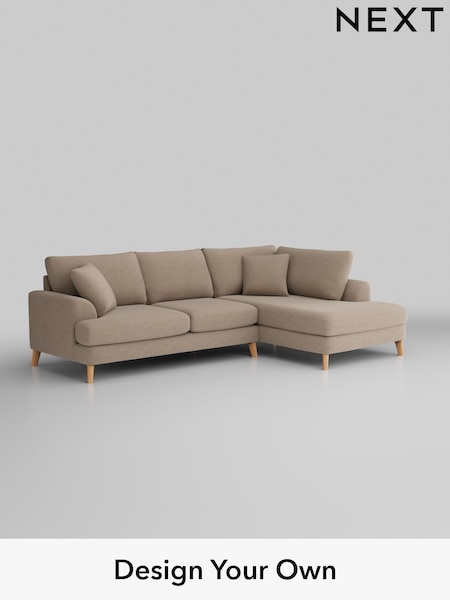 Tweedy Blend Easy Clean/Light Dove Natural Parker (W44209) | £2,099