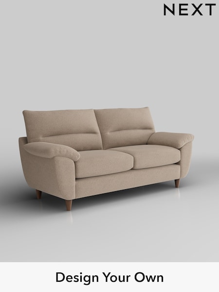 Tweedy Blend Easy Clean/Light Dove Natural Elliot Highback (W44216) | £1,075
