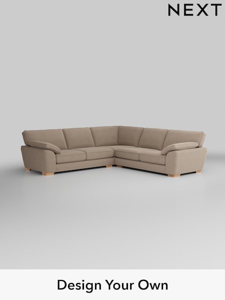 Tweedy Blend Easy Clean/Light Dove Natural Stamford Grand Relaxed Sit (W44221) | £2,875