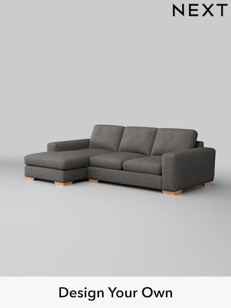 Tweedy Blend Easy Clean/Dark Grey Houghton Deep Sit (W44226) | £1,899