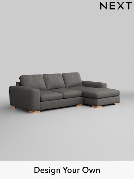 Tweedy Blend Easy Clean/Dark Grey Houghton Deep Sit (W44226) | £1,899