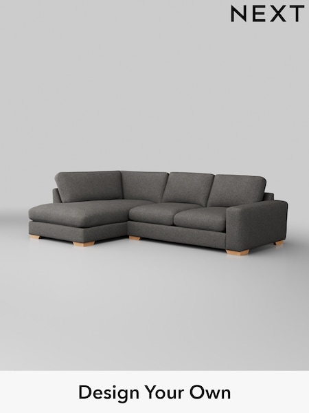 Tweedy Blend Easy Clean/Dark Grey Houghton Deep Sit (W44226) | £2,099