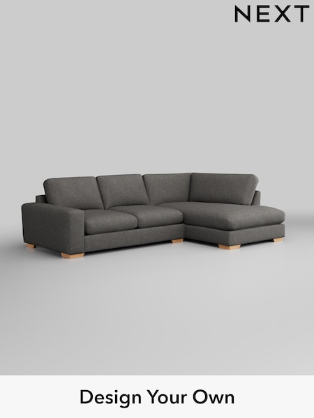 Tweedy Blend Easy Clean/Dark Grey Houghton Deep Sit (W44226) | £2,099