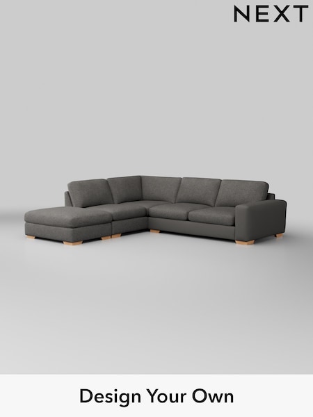 Tweedy Blend Easy Clean/Dark Grey Houghton Deep Sit (W44226) | £2,450
