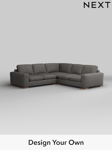 Tweedy Blend Easy Clean/Dark Grey Houghton Deep Sit (W44226) | £2,625