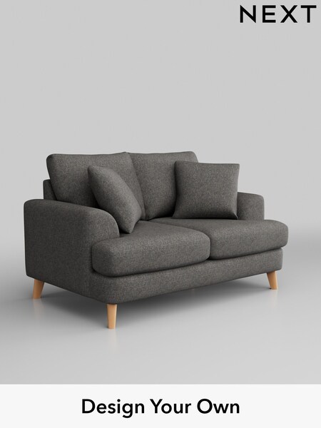 Tweedy Blend Easy Clean/Dark Grey Parker (W44229) | £1,050