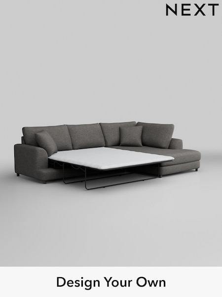 Tweedy Blend Easy Clean/Dark Grey Parker (W44229) | £2,350