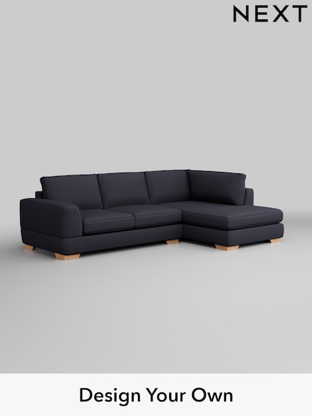 Tweedy Blend Easy Clean/Dark Slate Blue Clayton (W44235) | £1,725