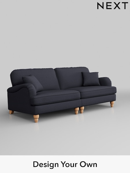 Tweedy Blend Easy Clean/Dark Slate Blue Lilly Ii (W44241) | £1,050