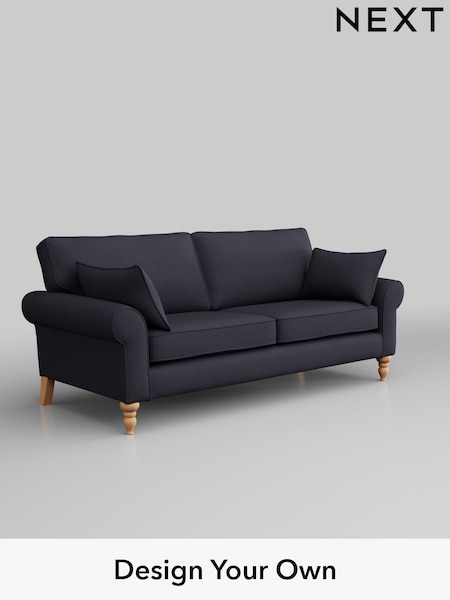 Tweedy Blend Easy Clean/Dark Slate Blue Mallory (W44242) | £899