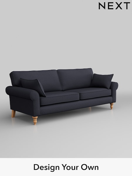 Tweedy Blend Easy Clean/Dark Slate Blue Mallory (W44242) | £999